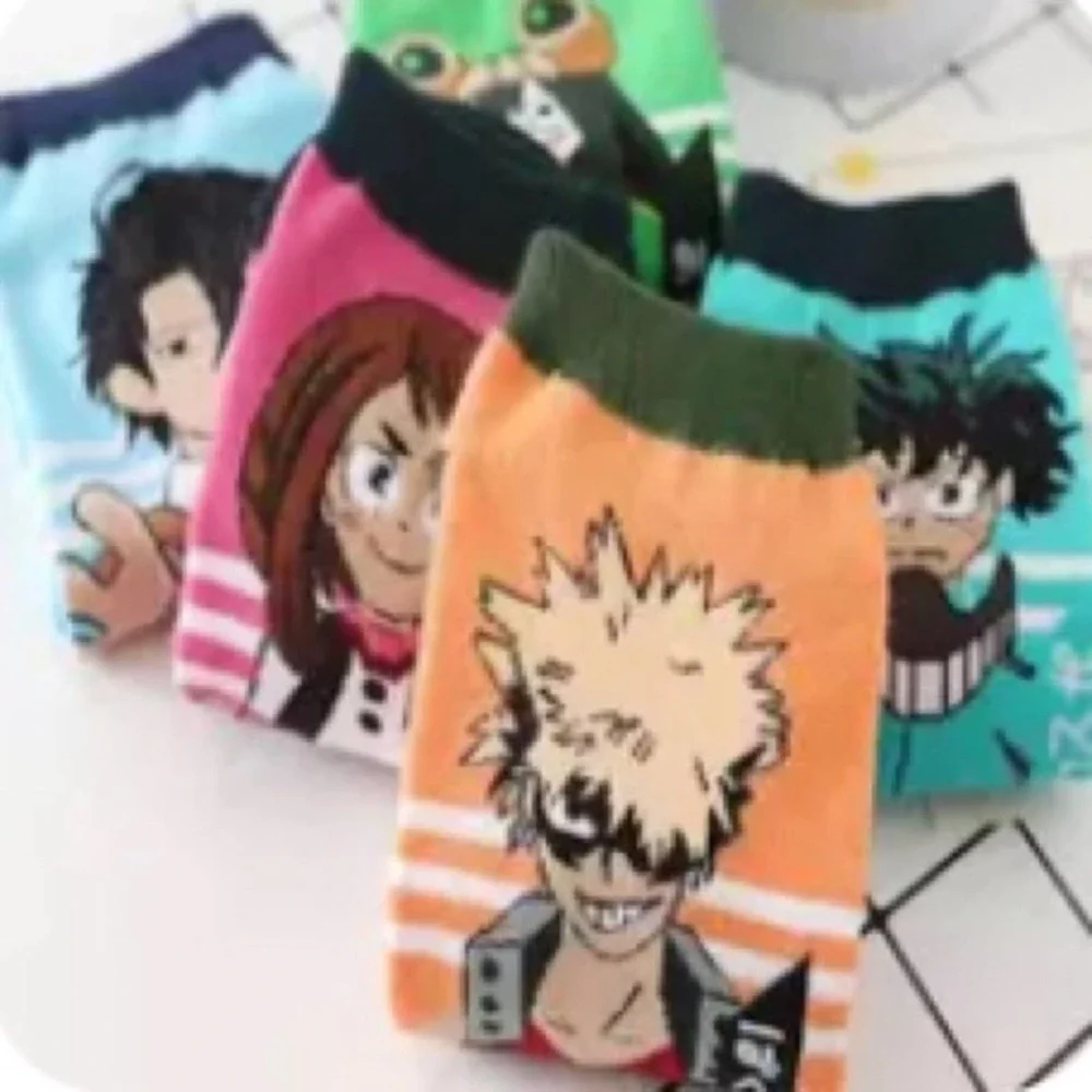My Hero Academia Crew Socks 5 pairs